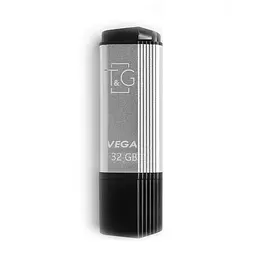 Флеш накопичувач USB 32Gb T G Vega TG121, сріблястий, USB 2.0 (TG121-32GBSL)