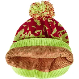 Шапка Select Pompon Hat 56 Yellow Red - мініатюра 5
