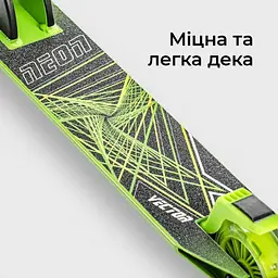 Самокат Neon Vector Зелений NT05G2 - мініатюра 3