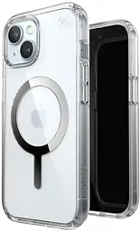 Оригінальний протиударний чохол для iPhone 13/14/15 Speck Presidio Clear Case MagSafe прозорий (150553-3240) - мініатюра 9