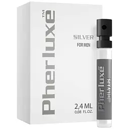 Туалетна вода чоловіча з феромонами PherLuxe Silver 2.4 мл