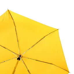 Жіноча складана парасолька повний автомат Happy Rain 96 см жовта - мініатюра 3