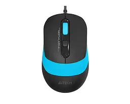 Миша A4Tech FM10S Blue/Black USB - мініатюра 2