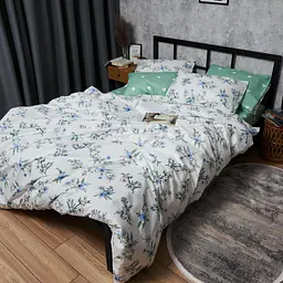 Комплект постільної білизни Moon&Star Бязь Gold Люкс Spring Harmony Сімейний 160х220х2 наволочки 4х50х70 - мініатюра 8