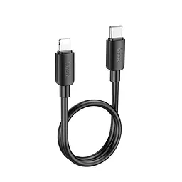 Кабель Hoco Lightning PD Hyper charging data cable X96 0.25 м 2.4A/20W - мініатюра 2