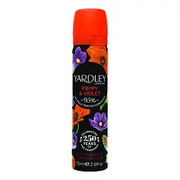 Yardley Дезодорант Poppy & Violet 75мл - мініатюра 2