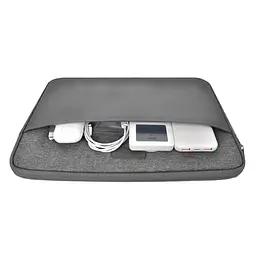 Сумка для ноутбука Wiwu Minimalist Laptop Sleeve 14'' Grey - мініатюра 5
