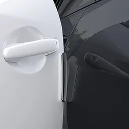 Комплект із 4 накладок смужок для дверей Baseus Streamlined car door bumper - мініатюра 4