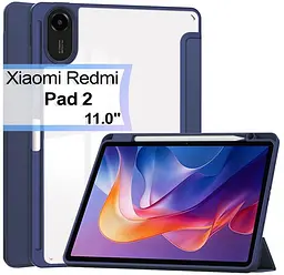 Чохол до планшета BeCover Soft Edge TPU Xiaomi Redmi Pad 2 11.0" Deep Blue (713657)