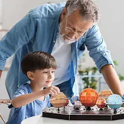 Набір для моделювання Cubic Fun Stem "Сонячна система" (DS1087h) - мініатюра 3