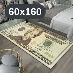 Стильний та зносостійкий килим для дому "20 доларів" 60х160 KT8000503