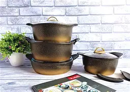 Набір посуду O.M.S. Collection 3038 Gold 8 предметів
