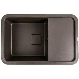 Кухонна мийка Platinum 7850 CUBE Темна скеля (SP000039647) - мініатюра 9