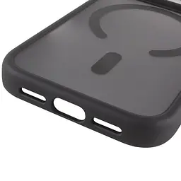 Чохол Epik TPU+PC Metal Buttons with MagSafe для Apple iPhone 17 Pro Max 6.9" Чорний/Black - мініатюра 5