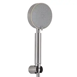Змішувач для ванни Lidz Luna 005 (з душовим гарнітуром) (k35) LDLUN005NKS46093 Nickel Нержавіюча сталь - мініатюра 3
