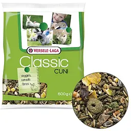 Корм для кроликів Versele-Laga Classic Cuni Верселе-Лага Класік Куні 500 г (616109)