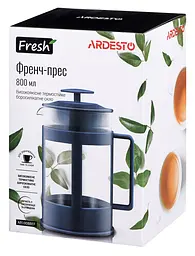 Френч-прес Ardesto Fresh 800 мл синій (AR1008BEF) - мініатюра 3