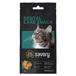 Хрусткі ласощі Savory Snack Подушечки для заохочення кішок, здоров'я зубів, 60 г - мініатюра 4