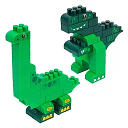 Дитячий конструктор Dino park ТехноК 2222TXK 190 деталей - мініатюра 5