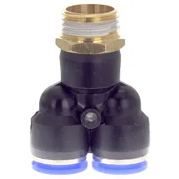 Штуцер цанговий (Y-подібний) Ø12 мм МТ ½" SIGMA (7027911) - мініатюра 3