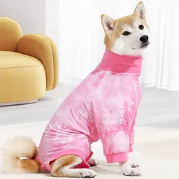 Піжама/попона для собак Derby Professional Dog Recovery Suit, Pink, XL - мініатюра 3