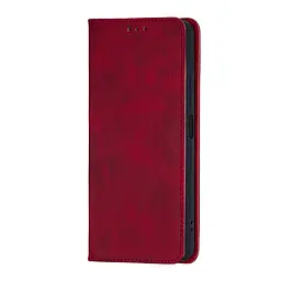 Чохол-книжка Premium Xiaomi Redmi Note 12 4G Dark Red