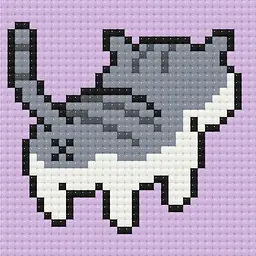 Алмазна мозаїка міні Життя однієї кішки Чи The Life of One Cat Chi 10х10 см