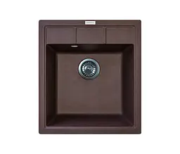 Кухонна мийка Adamant Brick 460x515x200 коричневий 000000467, Коричневий