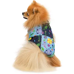 Жилет для собак Pet Fashion Grass XS м'ятний з авторським принтом - мініатюра 3