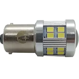LED автолампа 4G24 STELLAR цоколь P21W/1156 Can Bus Білий (1 шт.) Cyclone (5911)