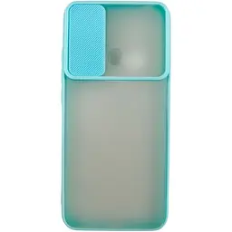 Бампер Totu Slide Camera Matt Case Xiaomi Redmi 9C Mint - мініатюра 2