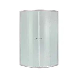 Душова кабіна Lidz Latwa SC80x80.SAT.LOW.FR, скло Frost 4 мм без піддона, Універсальна, матовий