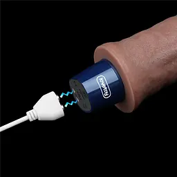 Реалістичний вібратор Lovetoy Real Softee 24.5 см коричневий - мініатюра 15
