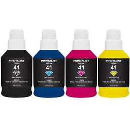 Комплект чорнил Printalist 41 для Canon G1420/G2420, 4x190 мл (PL41SET4)