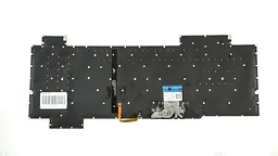 Клавіатура для ноутбука ASUS (FX504 series) rus, black, без фрейма, підсвічування клавіш