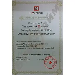 Чоловічий наручний годинник Naviforce Tesla Brown NF9153 - мініатюра 10