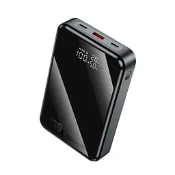 Повербанк - зовнішній акумулятор Hoco Q30A Fast charge 130W 20000mAh чорний - мініатюра 3