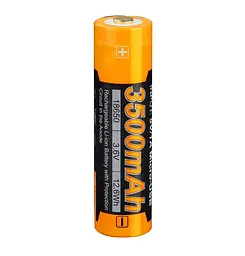 Акумулятор 18650 Fenix 3500mAh Li-Ion із micro-usb зарядкою (Чорно-жовтий)
