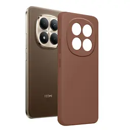 Чохол MAKE Xiaomi Redmi Note 15 Pro+ Silicone Mocha Brown - мініатюра 4