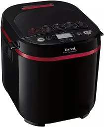 Tefal Хлібопічка PainPlaisir 650Вт, програм-1, макс.ваго -1кг, форма-прямокутник, пластик, чорний