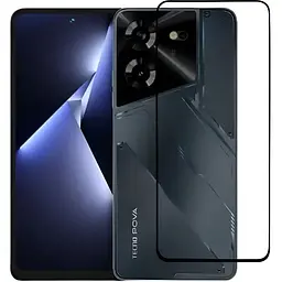 Захисне скло BeCover для Tecno POVA 5 (LH7n) Black (710031) - мініатюра 4