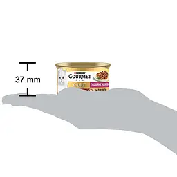Вологий корм для котів Gourmet Gold Подвійне задоволення з качкою та індичкою 85 г - мініатюра 3