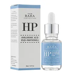 Зволожуюча сироватка з гіалуроновою кислотою, Д-пантенолом 4% Hyaluronic Acid + 4% Vitamin B5 Cos De Baha 30 мл - мініатюра 2
