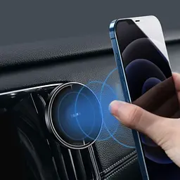 Автотримач Baseus Magnetic Car Mount (For Dashboards and Air Outlets) 2in1 чорний SULD-01 - мініатюра 8