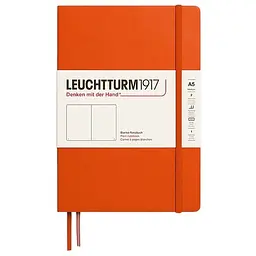 Блокнот Leuchtturm1917, Середній, Pumpkin, Чисті аркуші (373981)