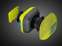 Колонка портативна Muse M-360 BTF жовта - мініатюра 7