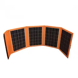 Сонячна панель трансформер зарядка від сонця фотоелектрична Solar Panel на 2 USB GDTimes GD-ZD0620 20Вт