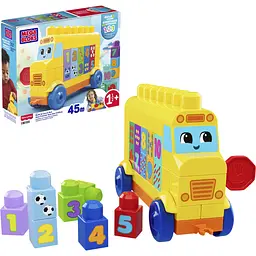 Конструктор Mega Bloks Автобус з цифрами (JKG34)