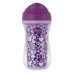 Поїльник непроливайка Chicco Active Cup, 266 мл, фіолетовий (06981.10.01)