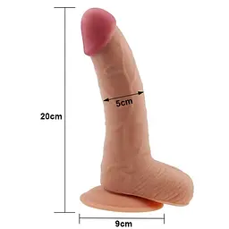 Фалоімітатор - The Ultra Soft Dude 8.8" #2 - мініатюра 5